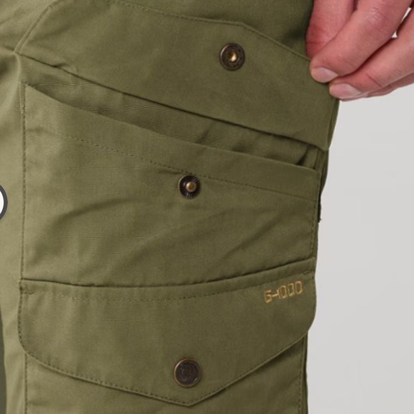 Fjallraven Mens Vidda Pro Ventilated Trousers Outdoor Hiking Pants Green 30-31” - Picture 15 of 16